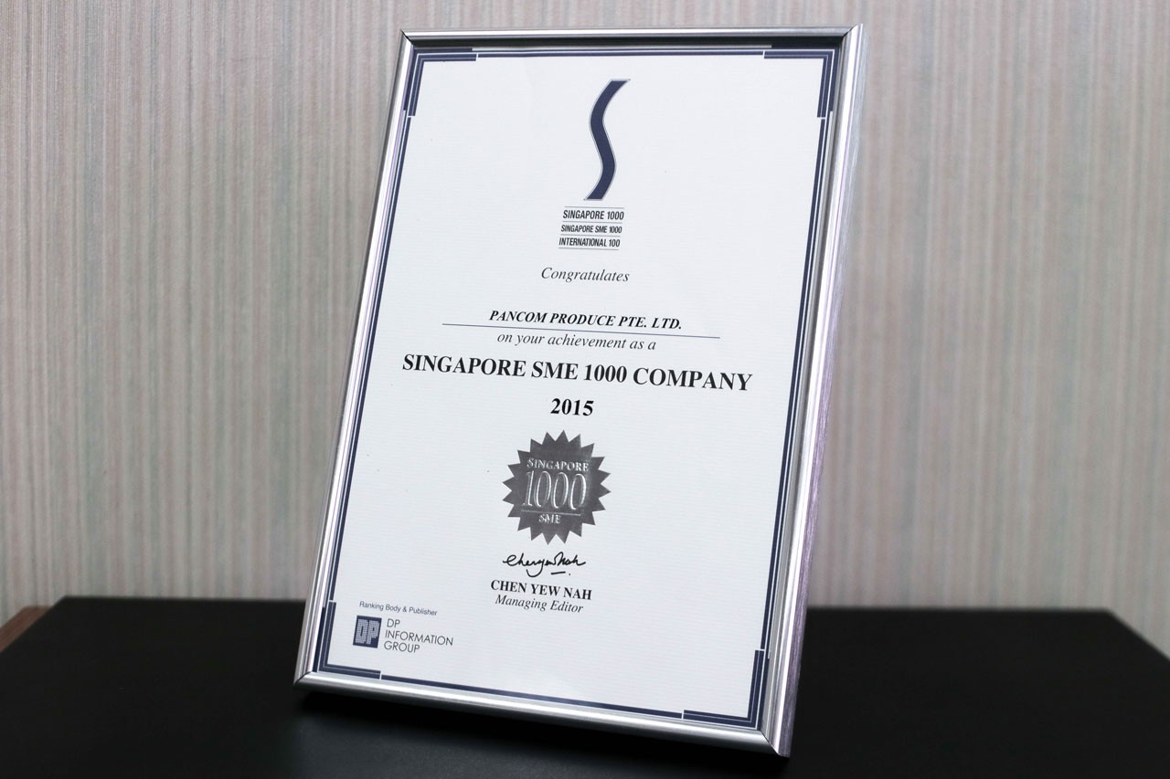 Singapore SME 1000 Company 2015